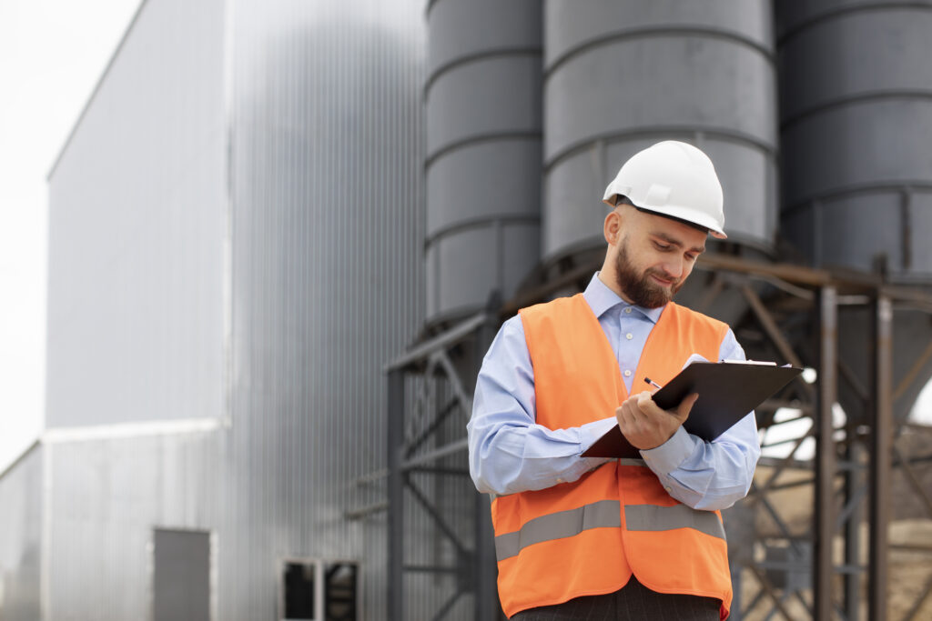 person working building construction