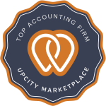 Top accounting firm by upcity marketplace logo